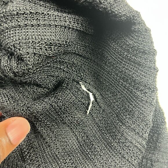 Missoni Turtleneck Knit Sweater Long Sleeve Black Sleek Luxe Pullover Size 4/6 - Picture 9 of 11